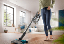 Met de Philips Aqua Plus 8000 Series maakt u het hele huis in één keer schoon