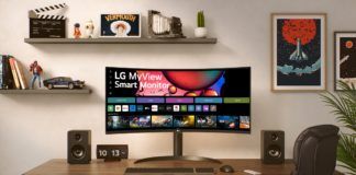 Nieuwe LG MyView Smart Monitor heeft een gebogen ultrabreed scherm en een uitgebreide gebruikerservaring