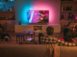 Philips Ambiscape laat het Ambilight-effect verder de kamer in stralen
